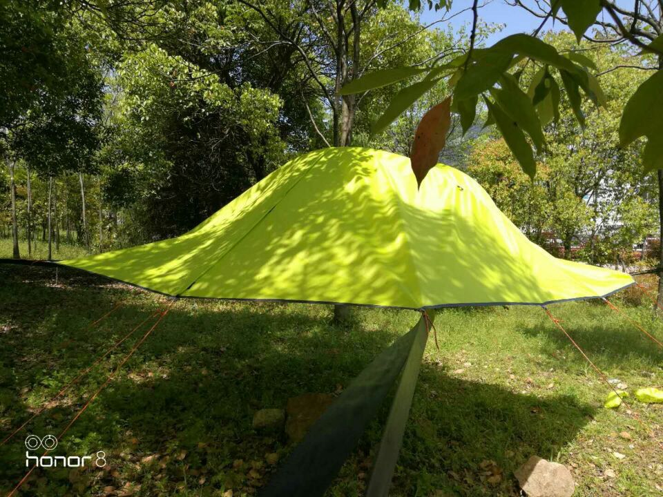 Cheap Goat Tents New Arrival 2 3 Person Aluminum Poles Double Layers Waterproof Mosquito Net Tree Dangling Hanging Camping Tent Barraca Bivvy   